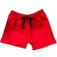 thumbnail image 5 of Zanarzt Toddler Boy Summer Clothes Toddler Boys Girls Cotton Athletic Running Shorts, Kids Summer Casual Fashion Soccer Shorts Red,6-12 Months, 5 of 5