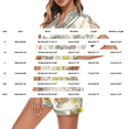 thumbnail image 3 of MEICHEN Pajamas for Women Set Spring/Summer Cute Funny Print Casual Comfortable Short Pants Short Sleeved Nightwear Set Women's Essentials Fashion Sleepwear, 3 of 4