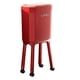 thumbnail image 4 of Cubo de basura con ruedas, cubo de basura de gran capacidad para el hogar, papelera para ropa Rojo, 4 of 9