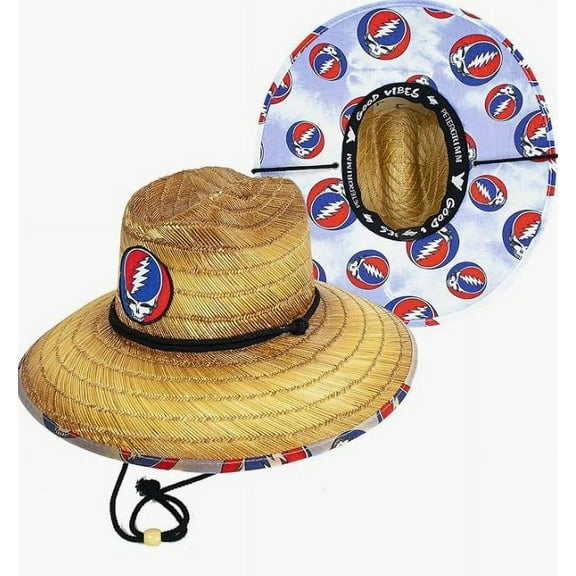 Peter Grimm, Grateful Dead Lifeguard Sun Hats  Juniors - Blue Row