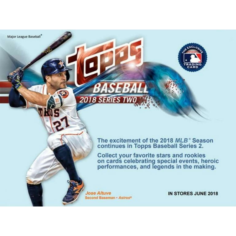 2018 Topps Updates Baseball Walmart Value Box