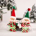 thumbnail image 3 of RV 4 piezas de adornos navideños, bonita lata de caramelo de hada, bolsa de regalo de enano duende, colgante de árbol de Navidad Sailing Electrónica, 3 of 5