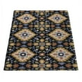 thumbnail image 5 of Rugsotic Carpets Hand Tufted Wool Eco-Friendly Area Rugs - 5'x8', Rectangle, Black, Modern Contemporary Design, High Pile Handmade Anti Skid Rugs for Living Room, Bed Room (K03070), 5 of 5
