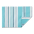 thumbnail image 2 of DII Beach House Multi-Color Stripe Print Outdoor Placemat (Set of 6) 13x19, 2 of 3