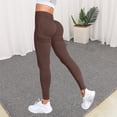 thumbnail image 2 of Seductiva Yoga Pants Women Women's High Waist Belly Long Yoga Solid Color Breathable Running Fitness Pants Workout Comfy, 2 of 5