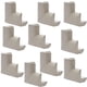 thumbnail image 1 of 10 Uds., para multiusos, borde de escritorio y de esquina, de bordes afidos, protección de seguridad para gris perfecl Protectores para esquinas, 1 of 8