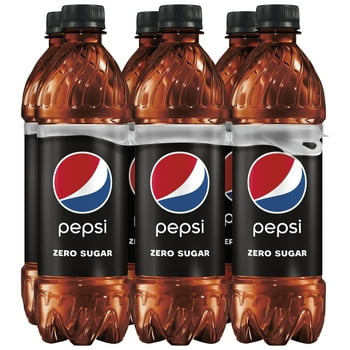  Cola Zero Sugar Soda Pop, 16.9 fl oz, 6 Pack Bottles