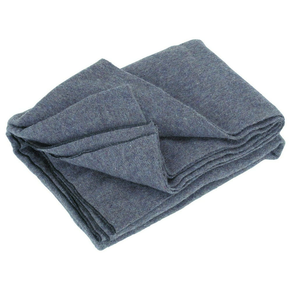 Western Safety Blanket Throw 60 In. x 80 In. Wool Blend Soft Fleece