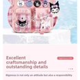 thumbnail image 2 of Cartoon Sanrio Kuromi School Backpack for Girls, Large Capacity Student Schoolbag with Spine Protection, Lightweight Travel Bag, Blue, 2 of 5