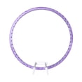 thumbnail image 2 of yuksok Embroidery Hoop Round Cross Stitch Hoop Display Frame 16cm Versatile Spring Tension Embroidery Frame for Needlework Wedding violet, 2 of 9