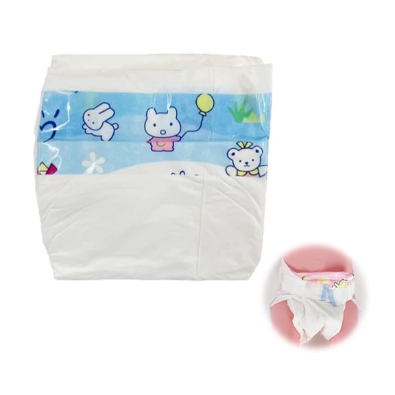 Realistic Washable Doll Diapers, Baby Doll Potty Training & Role Play Toys, Accessories Cloth Diaper For Doll Reusable