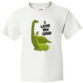 thumbnail image 3 of Inktastic I Love my Dad with Baby and Daddy Brontosauruses Youth T-Shirt, 3 of 5