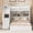 White, variant on Harper & Bright Designs L-Shaped Bunk Bed Twin over Full Size with Wardrobe and Bookshelf, Storage Stairway Bunk Bed with USB Charging Station and LED Light for Bedroom, Gray