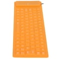 thumbnail image 3 of Foldable Silicone Keyboard, 85 Keys Silicone Keyboard, Rollup Silent Typing Soft Touch Keyboard with Fully Sealed Design for PC Notebook Laptop, 3 of 7