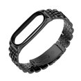 thumbnail image 2 of ZheElen Bracelet de Remplacement en Acier Inoxydable Métal Compatible avec la Bande 7/8 Durable Noir 8 Édition Standard, 2 of 6