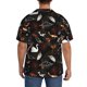 thumbnail image 3 of Fotbe Animal Koi Fish Camisa Estampada de Manga Corta para Hombre, Casual de Verano, Estilo Playero, Sin Arrugas-X-Large, 3 of 5
