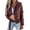 B-Red, variant on Cnbwig Womens Jackets Casual Coats Floral Embroidered Leather Jacket Long Sleeve Asymmetric Zipper Outerwear Coat Slim Motorcycle Trendy Fall Coat Outerwear A-Black L