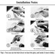 thumbnail image 5 of Car Exterior Door Handle Cover Trim Accessories for Toyota Prius XW30 30 zvw30 zvw35 2010~2015, 5 of 5