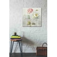 thumbnail image 2 of Epic Graffiti  "Textile Floral Square I No Lace" by Danhui Nai, Giclee Canvas Wall Art - 26" x 26", 2 of 2