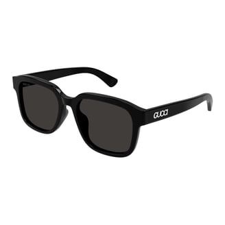 GUCCI GG0900S 001 Rectangular Square Black Shiny Grey 60 mm  display picture 3