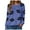 Blue, variant on Towmus Women’s Football Print Graphic Sweatshirt Crewneck Long Sleeve Pullover Tops Oversized Game day Sweatshirts
