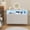 White, variant on 2025 New Large Dressing Table for Bedroom, Power Outlet, LED Light Storage, 6 Drawers, 2 Open Shelves, for Living Room, Foyer and Bedroom
