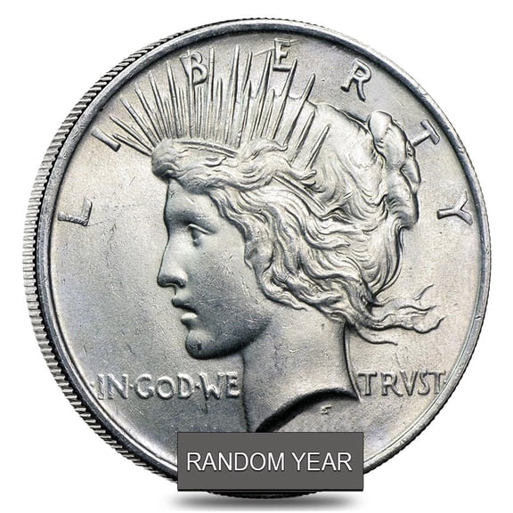 1922-1935 Peace Silver Dollar BU (Random Year)