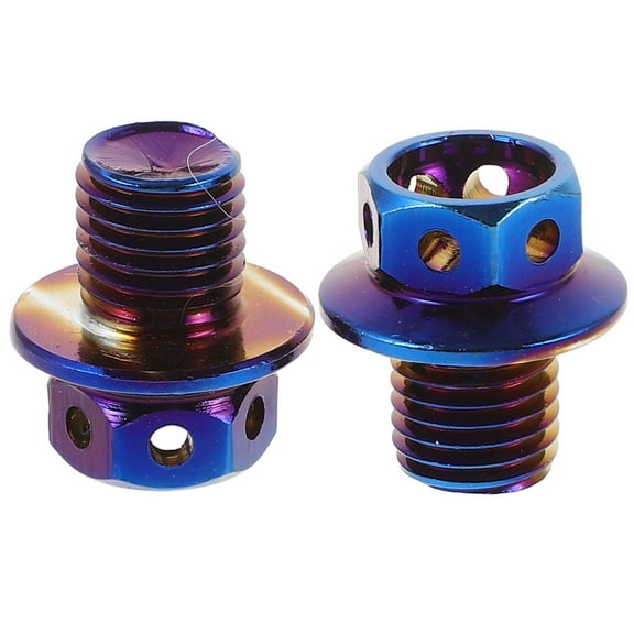 2pcs Screws for Motorcycle Mirror Hole Plug and Rearview Mirror Mounting