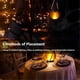 thumbnail image 4 of Outdoor Lanterns Flickering Flame Garden Lights with Dual Charging USB & Solar Outdoor Waterproof Ha, 4 of 5