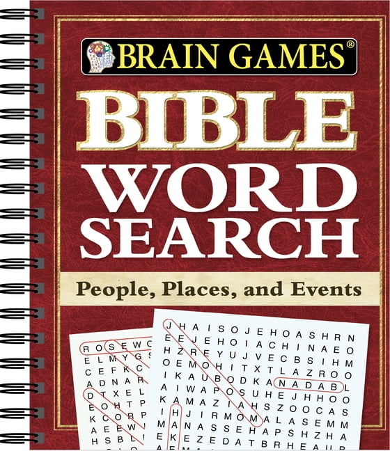 brain games bible brain games bible word search people places and events other walmart com