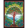 thumbnail image 3 of Arbre de Vie Vitrail, 3 of 3
