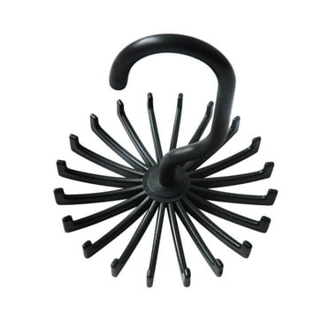 Moocorvic Belt Hanger Rotating Tie Racks for Men Closet, Tie Hangers for Men, Tie Organizer for Closet Holds 20 Neck Ties,