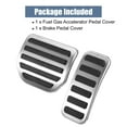 thumbnail image 3 of Unique Bargains 2 Pcs Pédale de Frein Pad Accélérateur à Gaz pour Land Rover Range Rover Sport 2006-2013, 3 of 7