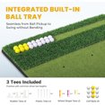 thumbnail image 5 of SwingRex 3-in-1 Golf Hitting Mat Practice Turf for Indoor Outdoor Swing Chipping Putting, 5 of 9