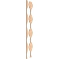 thumbnail image 3 of Ekena Millwork 94"H x 3/8"T Ozark Adjustable Wood Decorative Slat Wall Panel Kit, Hickory (contains 8 Slats + 1 Straight Edge Starter Slat), 3 of 16
