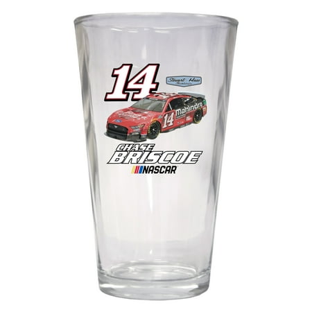 

R and R Imports Chase Briscoe 16 oz Pint Glass Car Design New for 2022