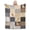 50x40, variant on Golden Retriever Patchwork Blanket Paw Print Pet Pattern Dog Lover Home Decor Soft Cozy Fleece Throw Blanket 50x40