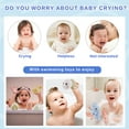 thumbnail image 3 of AMCHSURI 10Pcs Mold-Free Baby Bath Toys - Ocean Animal Floaters for 6M-3Y Toddlers, Bathtub Water Play Set with Early Learning Educational Gifts, 3 of 7
