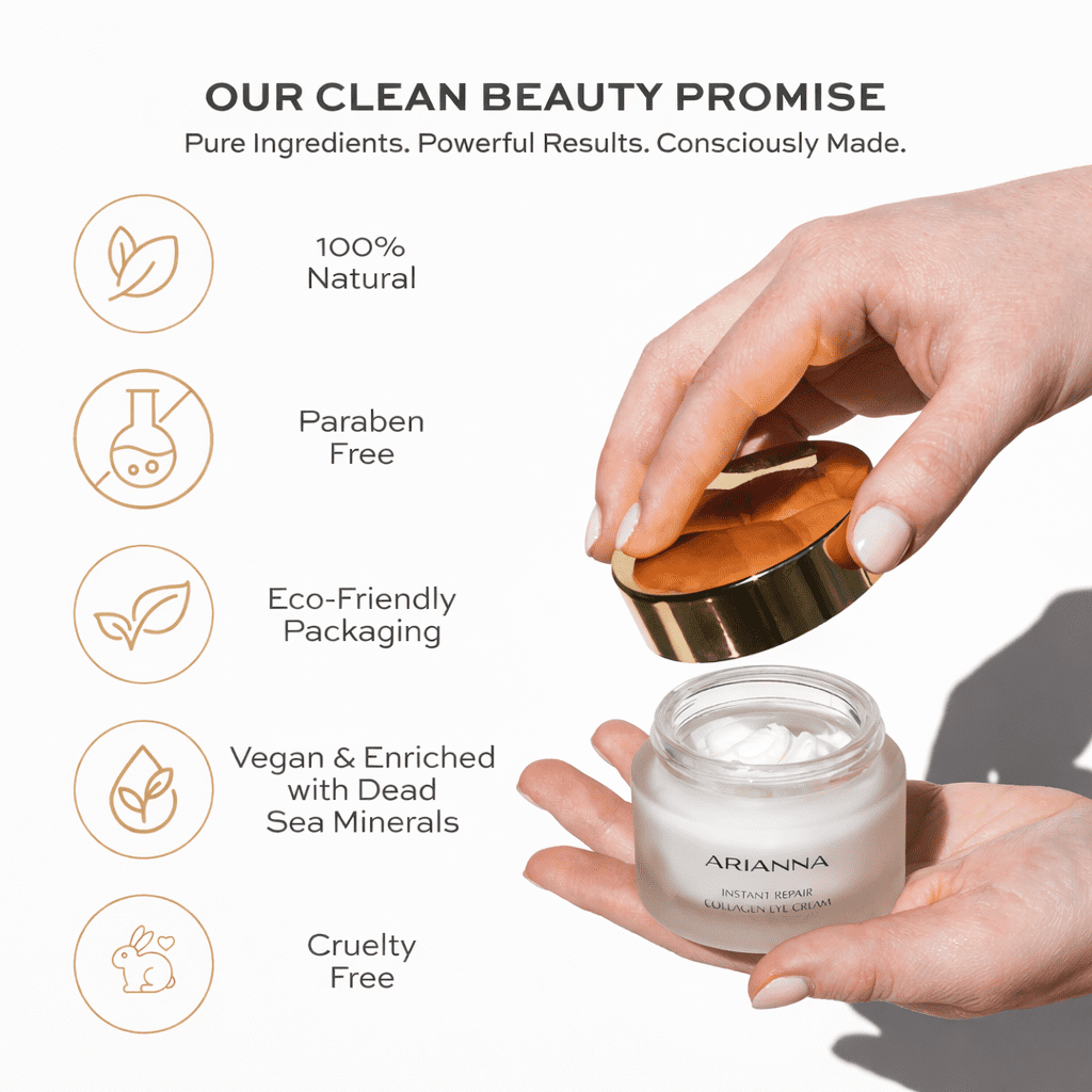 Arianna Skincare Instant Repair Collagen Eye Cream, 1.7 oz
