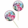 Wilton My LIttle Pony Fun Picks Cupcake Toppers - 24 Count - 2113-4700