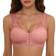 thumbnail image 2 of Vetsdori Wirefree Sports Bras for Women Front Close Bralette Yoga,No Padding Summer Womens Bras Soft, 2 of 7