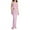 Pink, variant on Musuos Women's 2 Piece Knit Skirt Outfits Solid Color Halter Neck Tank Tops Long Skinny Skirt Set Summer Outfit