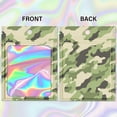 thumbnail image 4 of 100 Piece Reusable Mylar Zipper Bags with Clear Window and Multi-Colored Holographic Design Smell-Proof, Transparent Sample Bags 3.5x4.7 Inch, 4 of 6