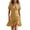 Yellow, variant on zbxnLI Women's V Neck Dresses Short Sleeve Dress with Pocket Casual Work Lightweight Ruffle Hem Sundress for Women