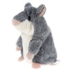 Talking Hamster Repeats What You Say Plush Interactive Toys Electronic Hamster Mouse Birthday Gift for Kids（Grey）