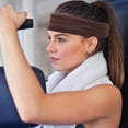 thumbnail image 6 of WHAMVOX  6 Pcs Workout Wicking Sports Headband Lightweight Headbands Stretchable, 6 of 8