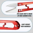 thumbnail image 4 of 4.7-Inch Curved Sewing Scissors for Yarn, Thread, and Embroidery - Small Trimming Nippers, 4 of 8