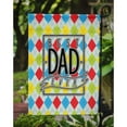 thumbnail image 3 of Best Dad Ever Argyle Garden Flag, 3 of 3