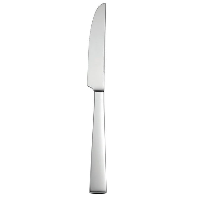 Oneida T283KSSF Couteau à Steak 9 1/2 Pouces en Acier Inoxydable 18/10, Motif Élévation