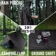 thumbnail image 4 of Poncho de lluvia Soidarity para adultos impermeable reutilizable Ciclismo negro, 4 of 6